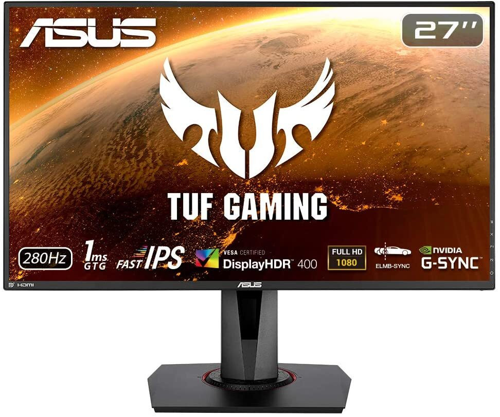 The Best Gaming Monitor Under 300$ 2022: Asus TUF VG259QM